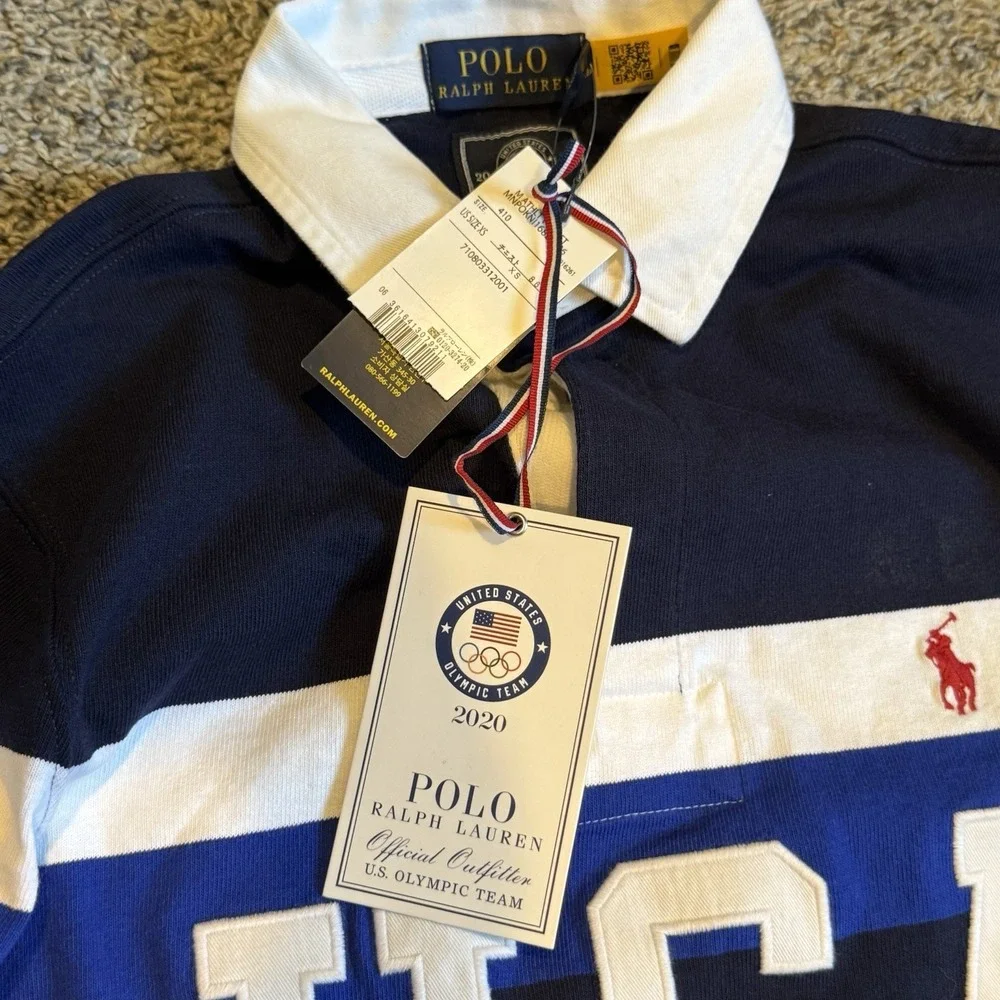 USA Olympic Rugby Team Polo Shirt - by Ralph Lauren Size XS